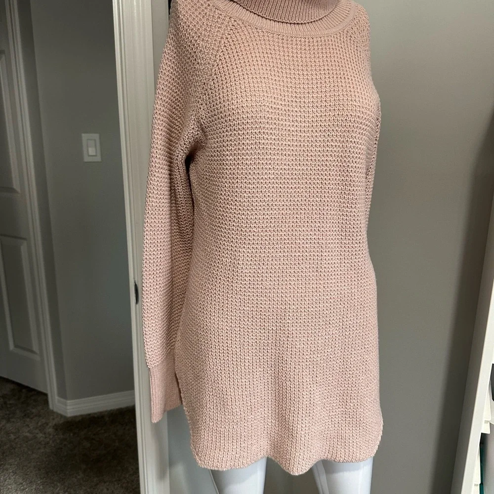 RD Style Blush Cowl Neck Sweater - Picture 6 of 8